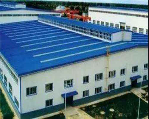 红花岗区钢板天沟工程案例